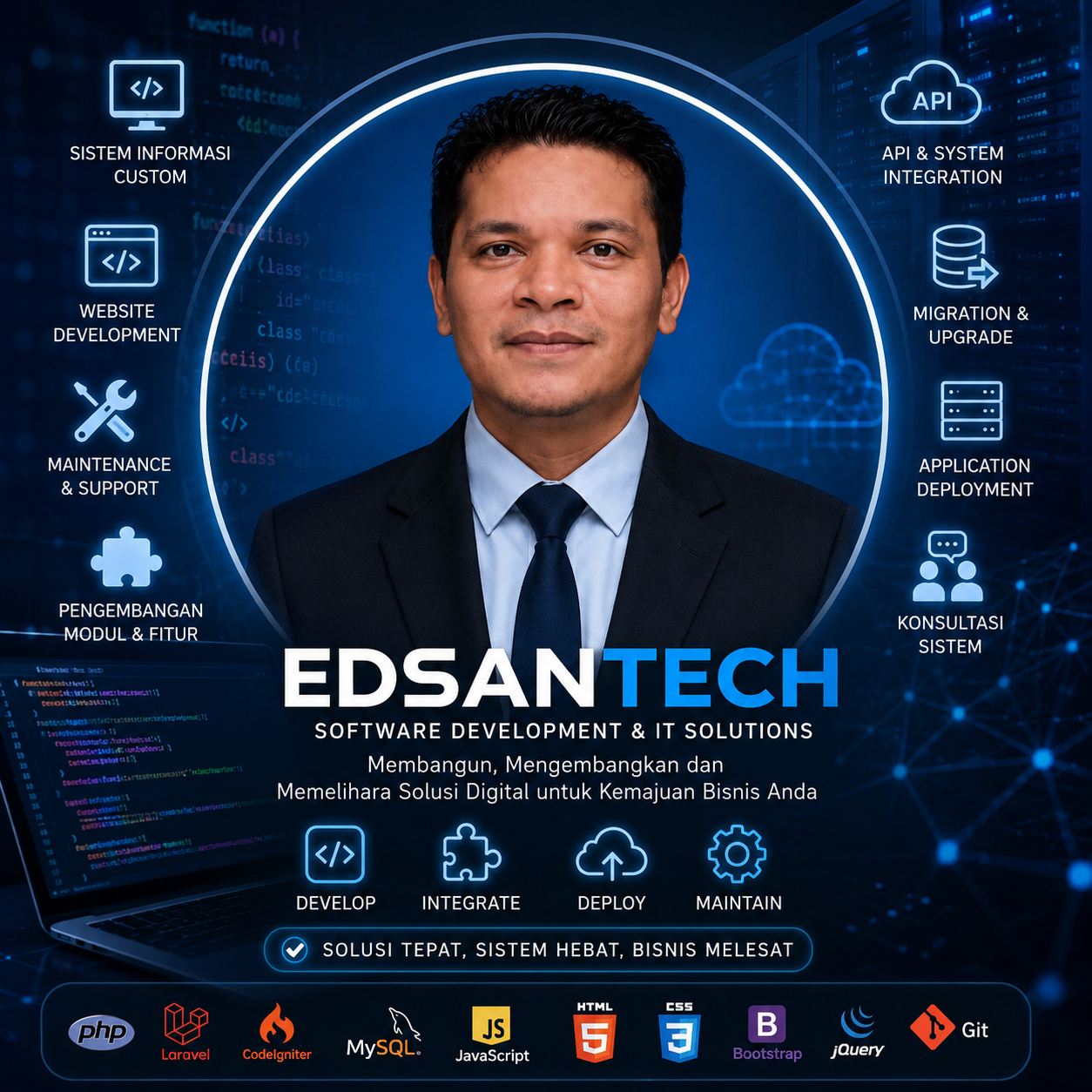 Edison TP. Doloksaribu - Software Engineer dan Web Developer